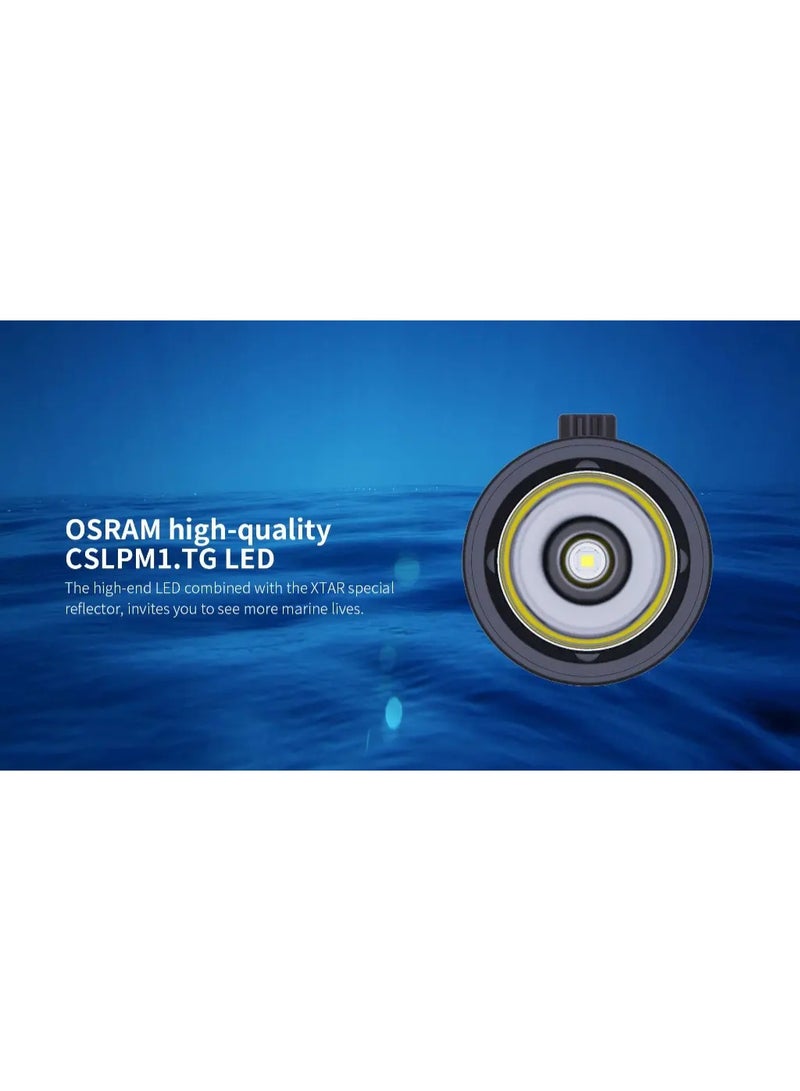 XTAR D26 1600S Dive Light - Image 2